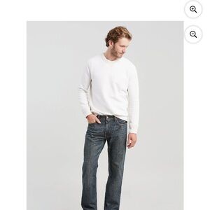 501 Levi's Classic Indigo Straight Jeans for Men